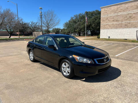 2009 Honda Accord for sale at Pitt Stop Detail & Auto Sales in College Station TX