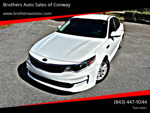 2018 Kia Optima for sale at Brothers Auto Sales of Conway in Conway SC