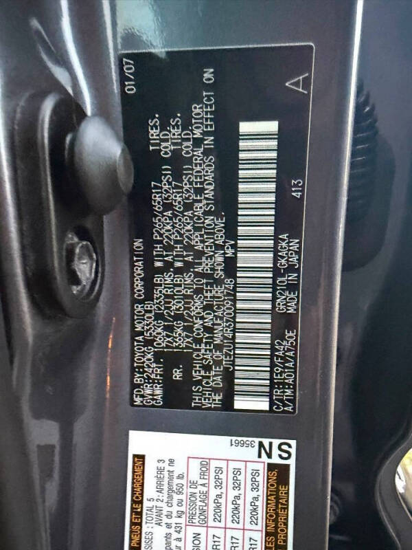 2007 Toyota 4Runner SR5