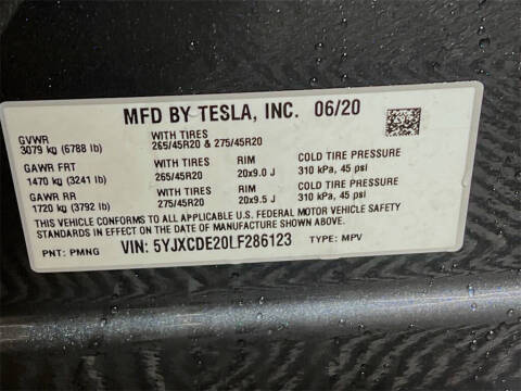 2020 Tesla Model X Long Range