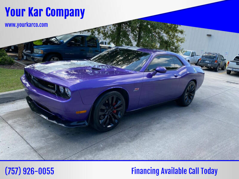 2014 Dodge Challenger for sale at Your Kar Company in Norfolk VA