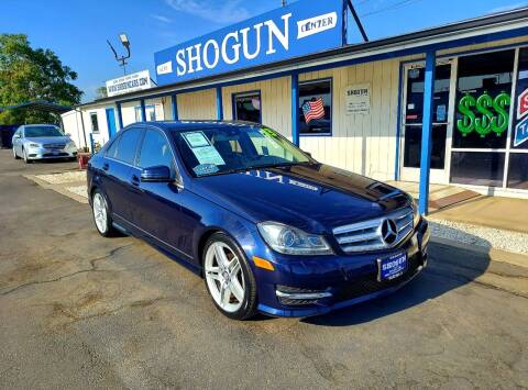 2013 Mercedes-Benz C-Class for sale at Shogun Auto Center in Hanford CA