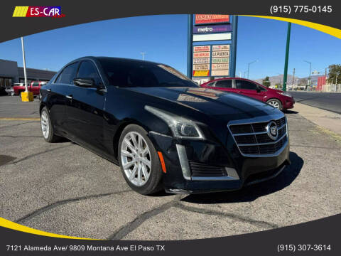 2014 Cadillac CTS for sale at Escar Auto in El Paso TX