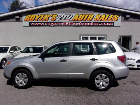 2009 Subaru Forester for sale at ROYERS 219 AUTO SALES in Dubois PA