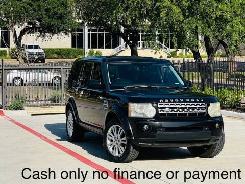 2011 Land Rover LR4 for sale at Texas Drive Auto in Dallas TX