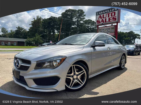 2014 Mercedes-Benz CLA for sale at Carafello's Auto Sales in Norfolk VA