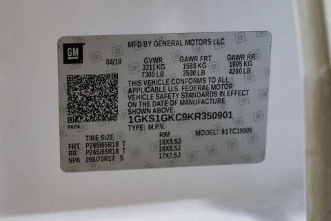 2019 GMC Yukon XL SLT