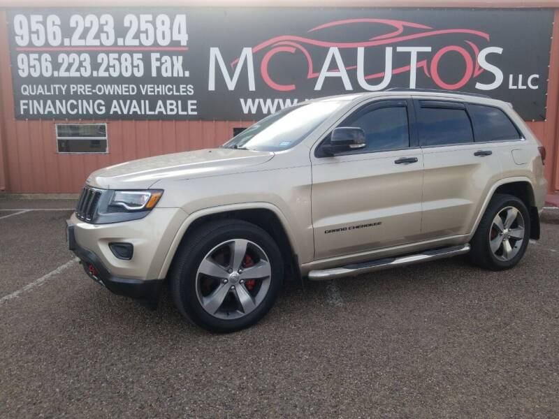 2015 Jeep Grand Cherokee for sale at MC Autos LLC in Pharr TX