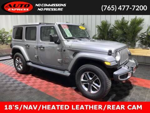 2019 Jeep Wrangler Unlimited for sale at Auto Express in Lafayette IN