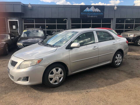 2009 Toyota Corolla for sale at Rocky Mountain Motors LTD in Englewood CO