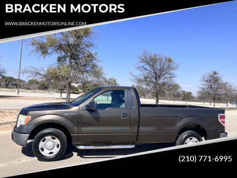 2009 Ford F-150 for sale at BRACKEN MOTORS in San Antonio TX