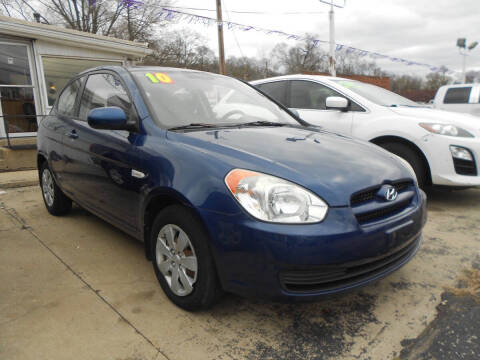 2010 Hyundai Accent Blue