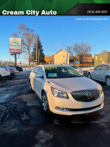 2014 Buick LaCrosse for sale at Cream City Auto in Milwaukee WI