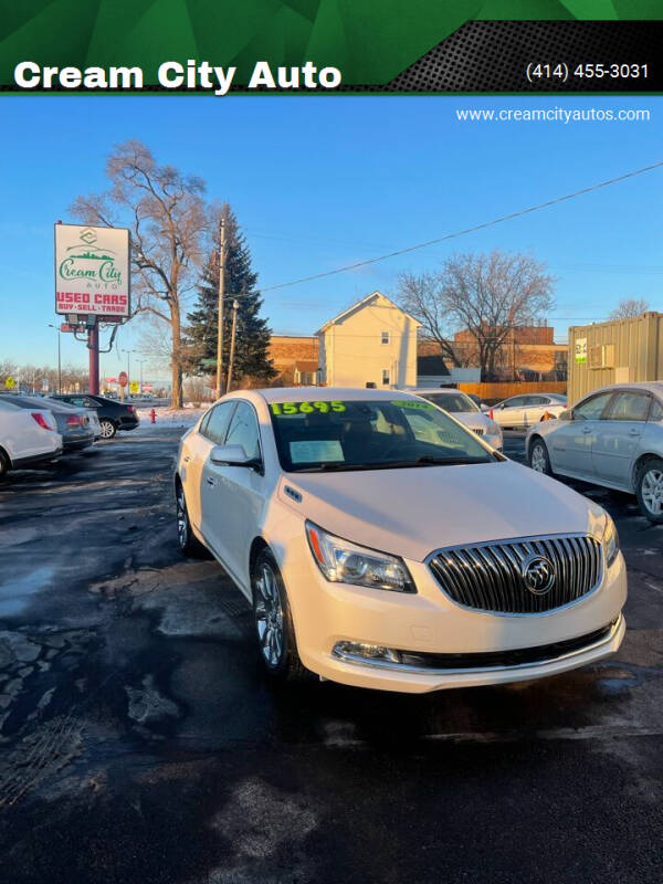 2014 Buick LaCrosse for sale at Cream City Auto in Milwaukee WI