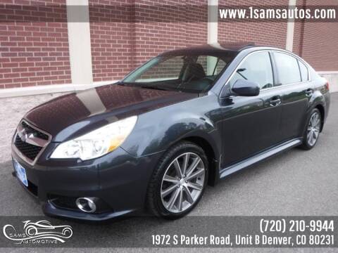 2013 Subaru Legacy for sale at SAM'S AUTOMOTIVE in Denver CO