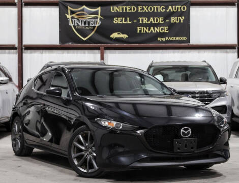 2019 Mazda Mazda3 Hatchback for sale at United Exotic Auto in Houston TX