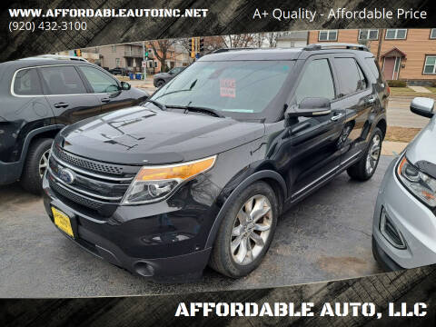 2013 Ford Explorer for sale at AFFORDABLE AUTO, LLC in Green Bay WI