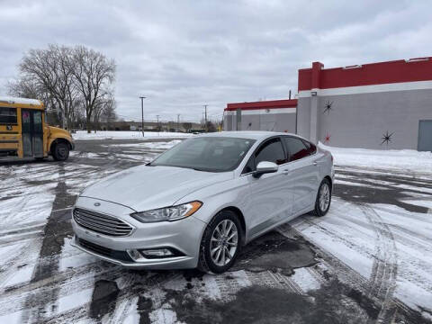 2017 Ford Fusion for sale at FAB Auto Inc in Roseville MI