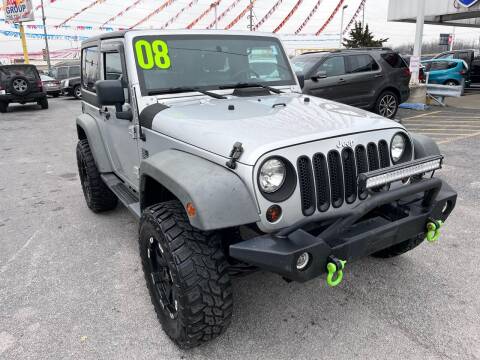 2008 Jeep Wrangler for sale at I-80 Auto Sales in Hazel Crest IL