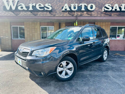 2016 Subaru Forester for sale at Wares Auto Sales INC in Traverse City MI