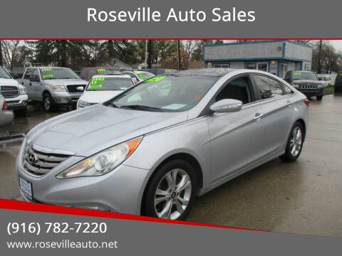 2012 Hyundai Sonata for sale at Roseville Auto Sales in Roseville CA