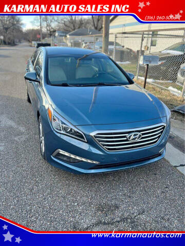 2015 Hyundai Sonata for sale at KARMAN AUTO SALES INC in Wichita KS