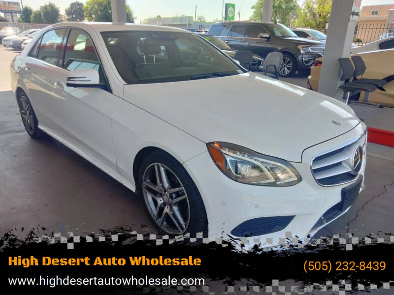 2016 Mercedes-Benz E-Class