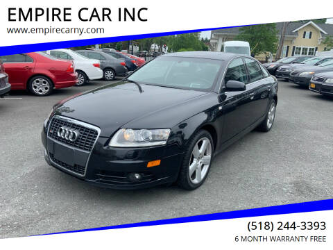 2008 Audi A6 for sale at EMPIRE CAR INC in Troy NY