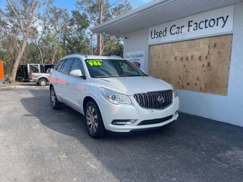 2017 Buick Enclave for sale at Used Car Factory Sales & Service in Port Charlotte FL
