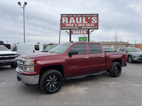 2014 Chevrolet Silverado 1500 for sale at RAUL'S TRUCK & AUTO SALES, INC in Oklahoma City OK