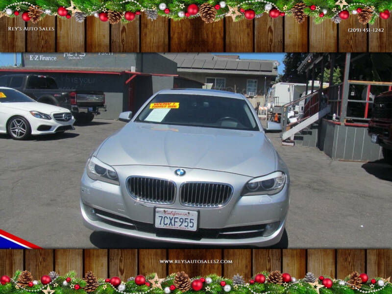 2013 BMW 5 Series for sale at Rey's Auto Sales in Stockton CA