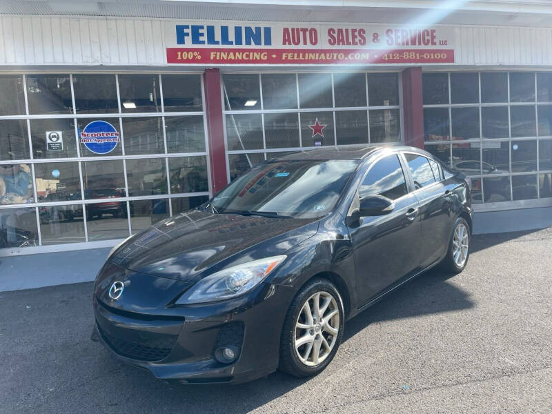 2012 Mazda MAZDA3 for sale at Fellini Auto Sales & Service LLC in Pittsburgh PA
