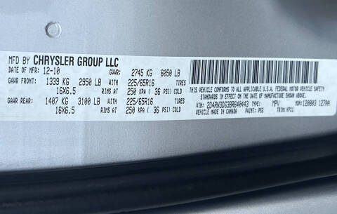 2011 Dodge Grand Caravan Mainstreet