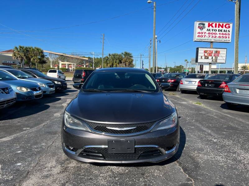 2015 Chrysler 200 for sale at King Auto Deals in Longwood FL