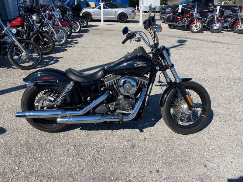 2016 HARLEY DAVIDSON STREET BOB for sale at FlashCoast Powersports in Ruskin FL