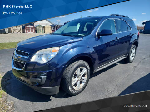 2015 Chevrolet Equinox for sale at RHK Motors LLC in West Union OH