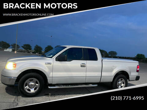 2006 Ford F-150 for sale at BRACKEN MOTORS in San Antonio TX