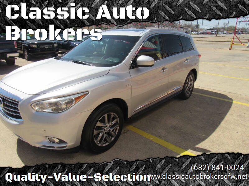 2015 Infiniti QX60 for sale at Classic Auto Brokers in Haltom City TX