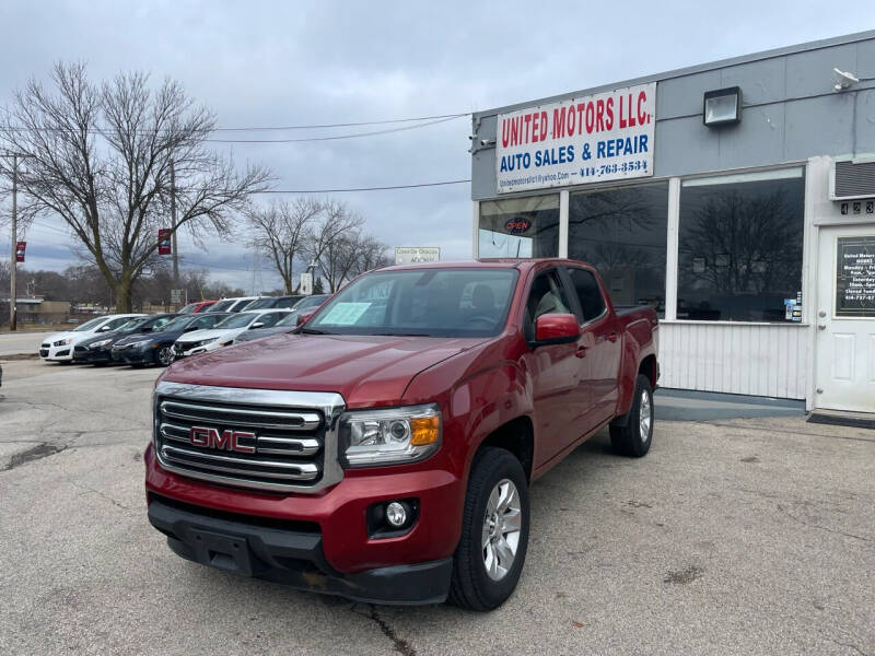 2015 GMC Canyon for sale at United Motors LLC in Saint Francis WI