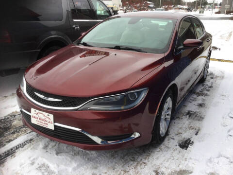 2015 Chrysler 200 for sale at Easy Rides LLC in Wisconsin Rapids WI