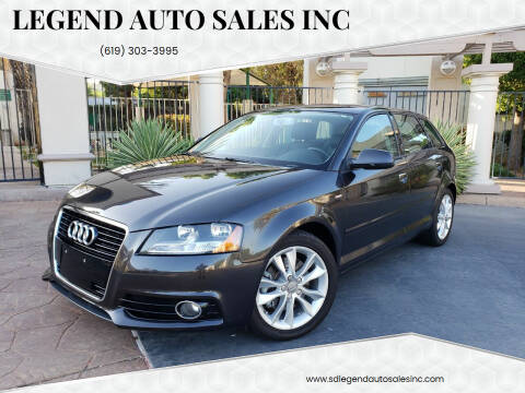2011 Audi A3 for sale at Legend Auto Sales Inc in Lemon Grove CA