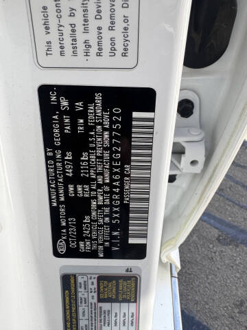 2014 Kia Optima SX Turbo