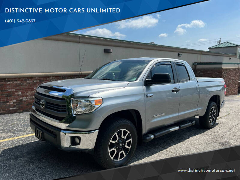 2014 Toyota Tundra for sale at DISTINCTIVE MOTOR CARS UNLIMITED in Johnston RI