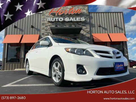 2013 Toyota Corolla for sale at HORTON AUTO SALES, LLC in Linn MO