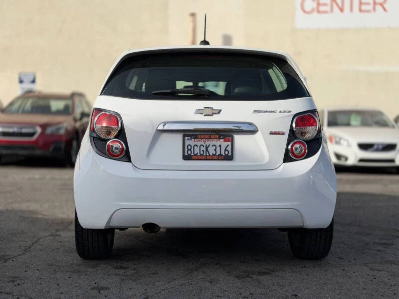 2016 Chevrolet Sonic LTZ Auto