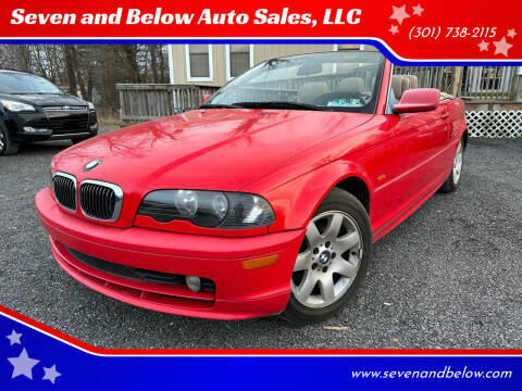 2001 BMW 3 Series for sale at Seven and Below Auto Sales, LLC in Rockville MD