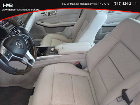 2014 Mercedes-Benz E-Class