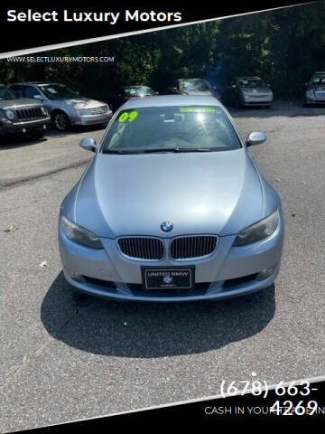 2009 BMW 3 Series for sale at Select Luxury Motors in Cumming GA