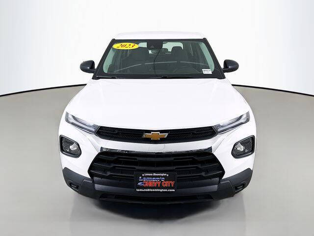 Used 2023 Chevrolet TrailBlazer LS with VIN KL79MMS21PB218087 for sale in Bloomington, IL