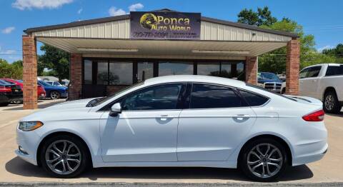2017 Ford Fusion for sale at Ponca Auto World in Ponca City OK